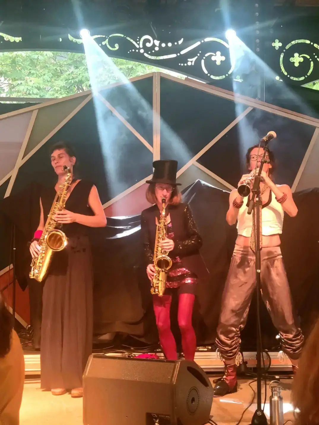 Nothing Concrete les saxophones et la clarinette